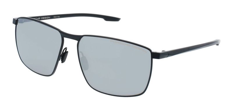 Porsche Design Rectangle Sunglasses P8948 Black for Man