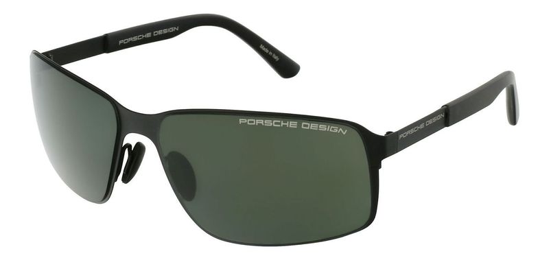 Porsche Design Rechteckig Sonnenbrillen P8565 Schwarz für Herr