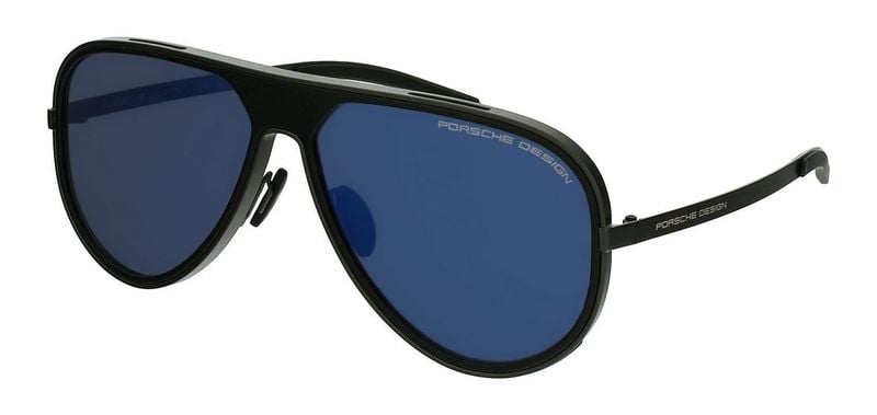 Lunettes de soleil Porsche Design Aviator P8684 Gris pour Homme