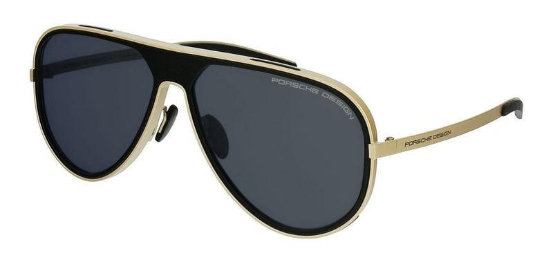 Lunettes de soleil Porsche Design Aviator P8684 Doré pour Homme