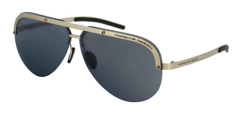 Lunettes de soleil Porsche Design Aviator P8693 Doré pour Homme