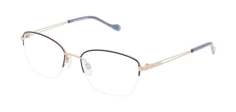 Titanflex Cat Eye Eyeglasses 890076 Blue for Woman
