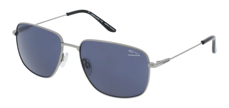 Lunettes de soleil Jaguar Rectangle 37360 Argenté pour Homme