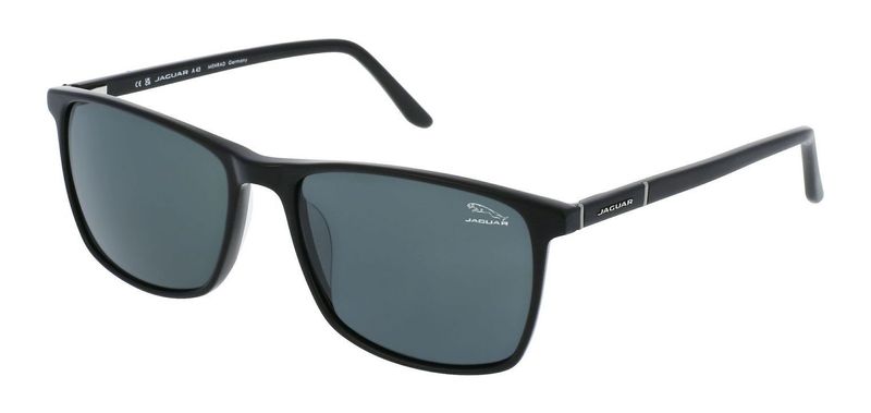 Lunettes de soleil Jaguar Rectangle 37121 Noir pour Homme