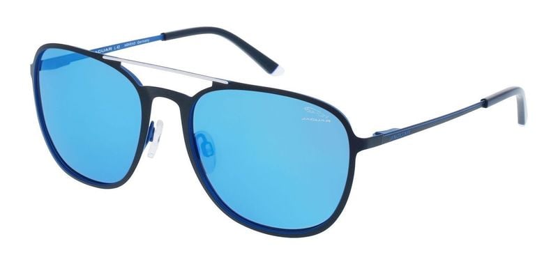 Lunettes de soleil Jaguar Aviator 37598 Bleu pour Homme