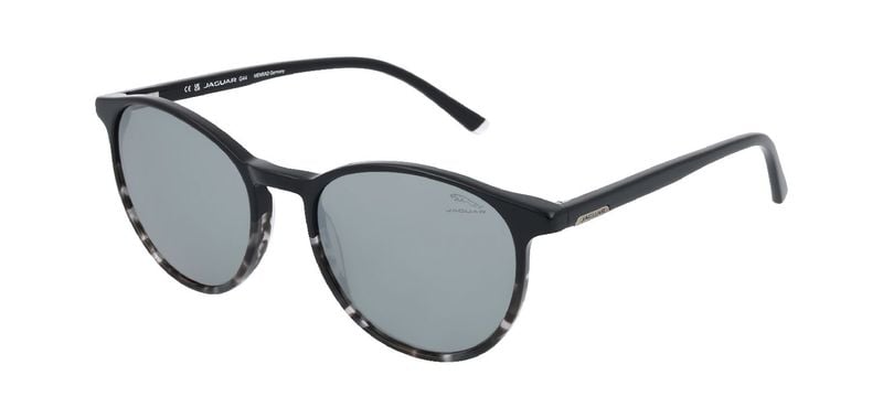 Lunettes de soleil Jaguar Ronde 37260 Gris pour Homme