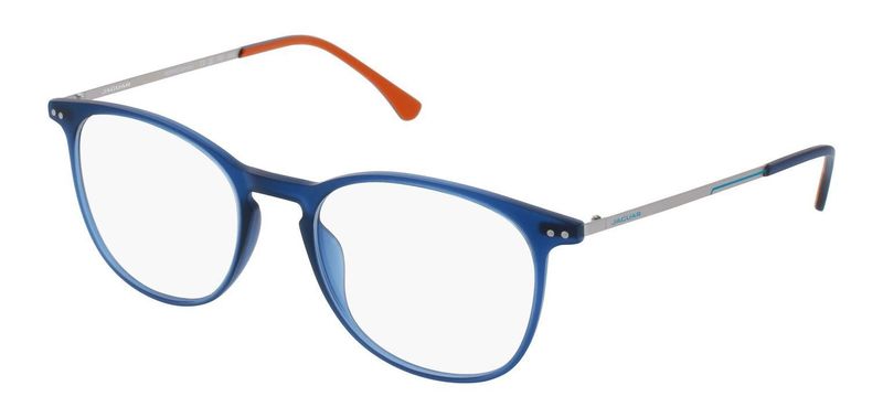 Jaguar Oval Eyeglasses 36826 Blue for Man
