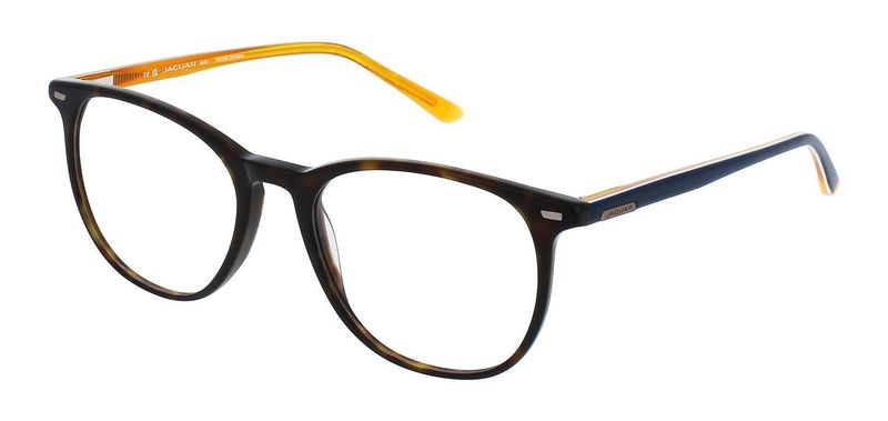Jaguar Oval Brillen 31522 Braun für Herr