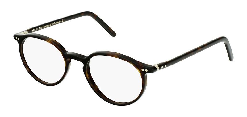 Lunor Oval Brillen A5 226 Schildpatt für Dame