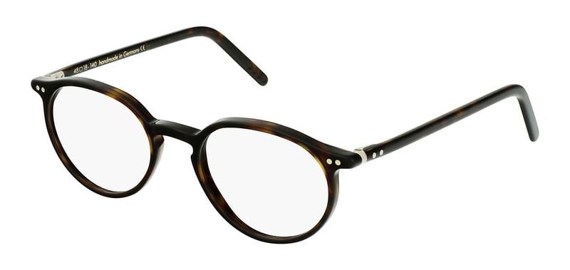 Lunor Oval Brillen A5 226 Schildpatt für Damen