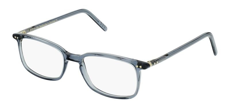 Lunor Rectangle Eyeglasses A5 232 Blue for Man