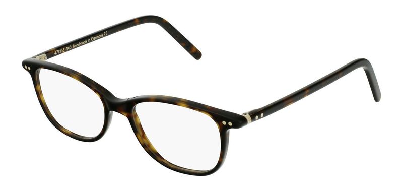 Lunor Oval Brillen A5 Mod. 602 Schildpatt für Damen