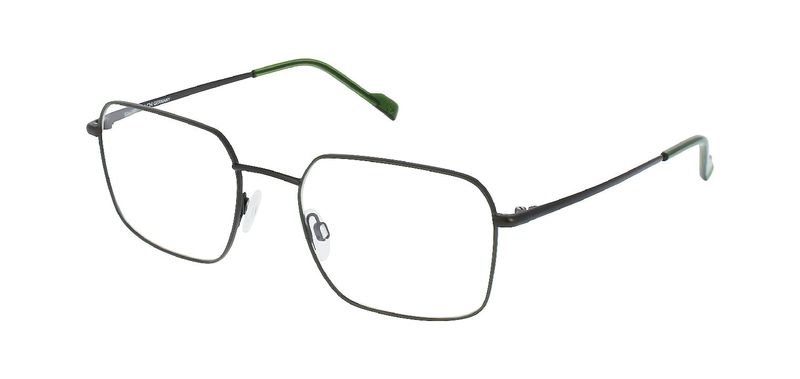 Titanflex Rechteckig Brillen 820890 Grün für Herr