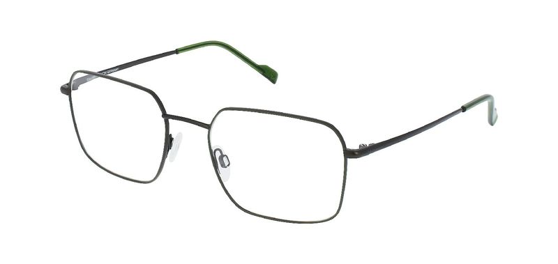 Titanflex Rectangle Eyeglasses 820890 Green for Man