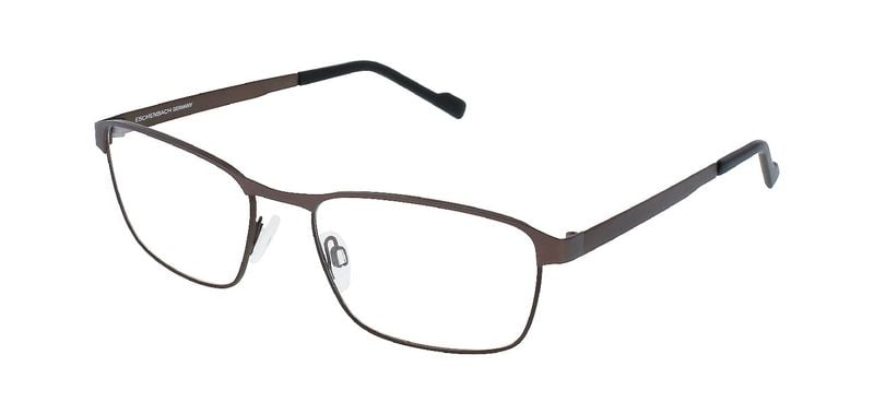 Lunettes de vue Titanflex Rectangle 820911 Marron pour Homme