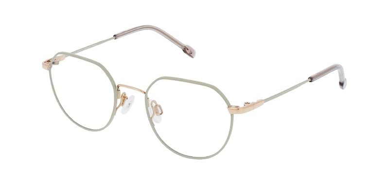 Titanflex Oval Eyeglasses 830136 Gold for Kid