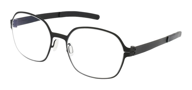 Lunettes de vue Meyer Rectangle VALLETTA Noir pour Femme