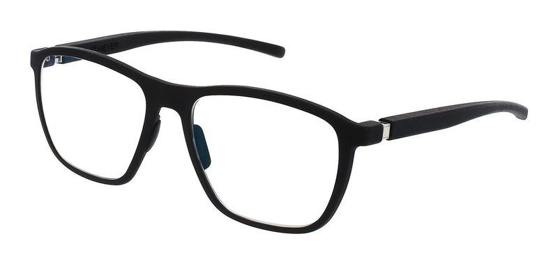 Meyer Rectangle Eyeglasses ULVIK Black for Man