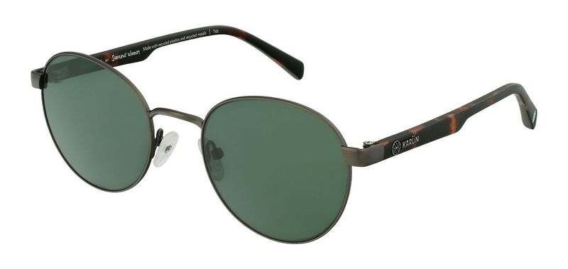 Karun Round Sunglasses SWFS0132 Grey for Man