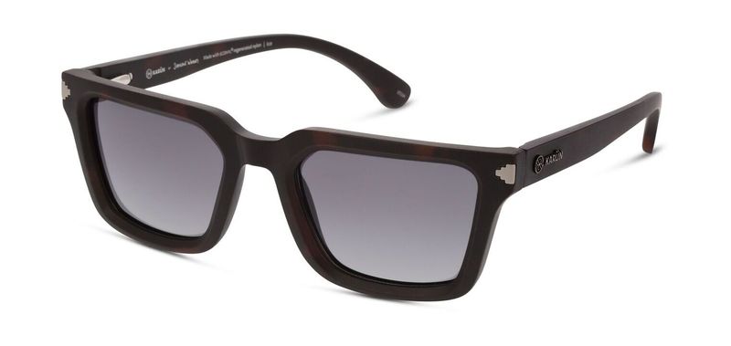 Karun Rechteckig Sonnenbrillen SWFS0152 Havana für Herr