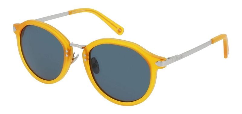 Lunettes de soleil Karun Ronde SWFS0213 Orange pour Femme