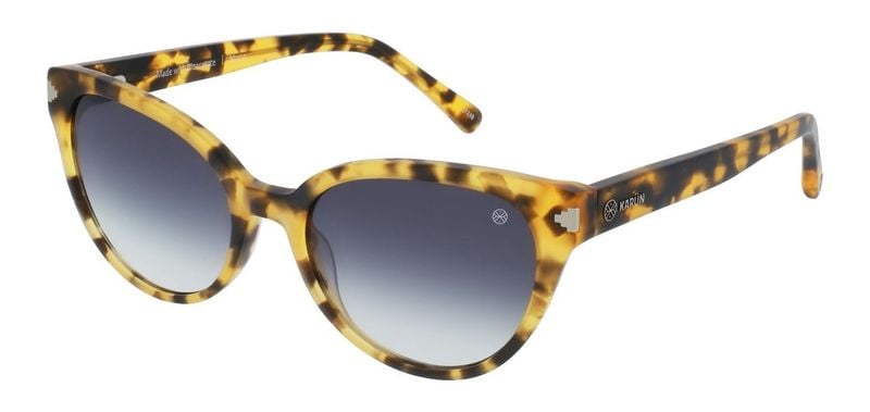 Karun Cat Eye Sunglasses KAUS01612 Havana for Unisex