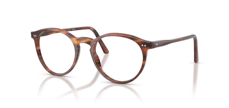 Lunettes de vue Polo Ralph Lauren Ronde 0PH2083 Marron pour Homme