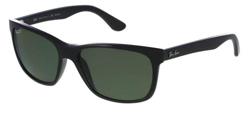 Ray-Ban Rectangle Sunglasses RB4181 Black for Man