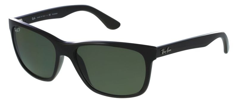 Ray-Ban Rechteckig Sonnenbrillen RB4181 Schwarz für Herren