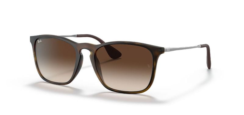 Ray-Ban Rectangle Sunglasses 0RB4187 Havana for Man