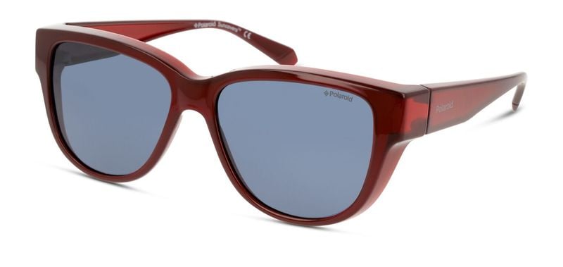 Lunettes de soleil Polaroid Papillon PLD 9013/S Rouge pour Femme