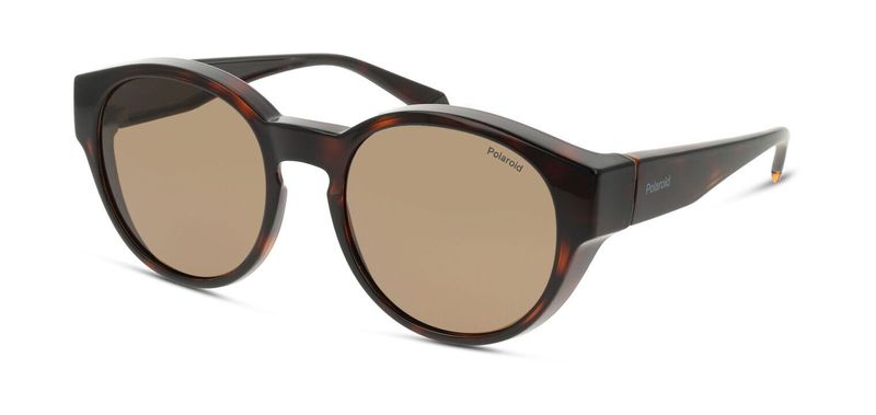 Polaroid Rectangle Sunglasses PLD 9017/S Tortoise shell for Unisex