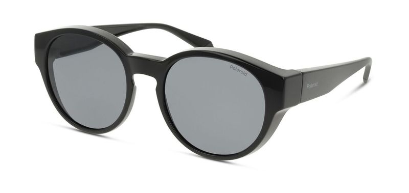 Polaroid Rectangle Sunglasses PLD 9017/S Black for Unisex