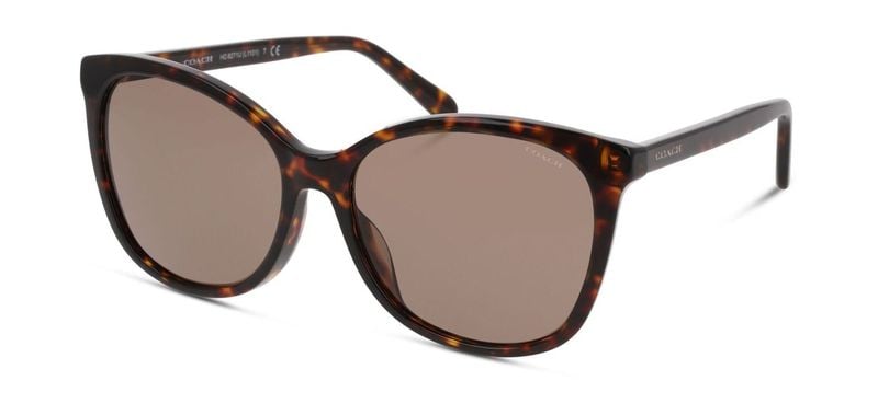 Coach Rectangle Sunglasses 0HC8271U Tortoise shell for Woman