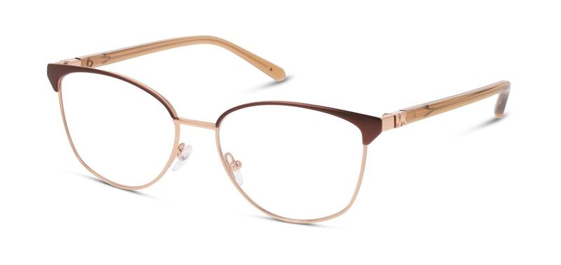 Michael Kors Cat Eye Eyeglasses 0MK3053 Marron for Woman