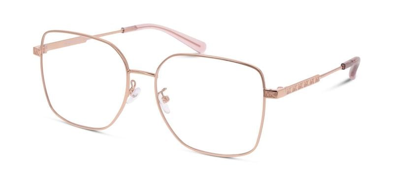 Lunettes de vue Michael Kors Rectangle 0MK3056 Rose pour Femme