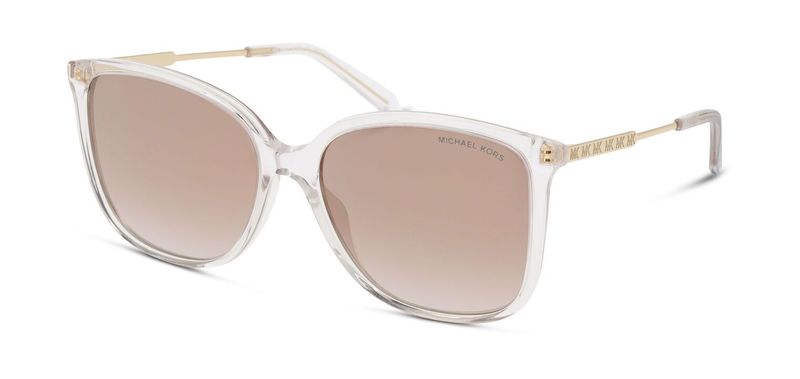 Michael Kors Rectangle Sunglasses 0MK2169 Transparent for Woman