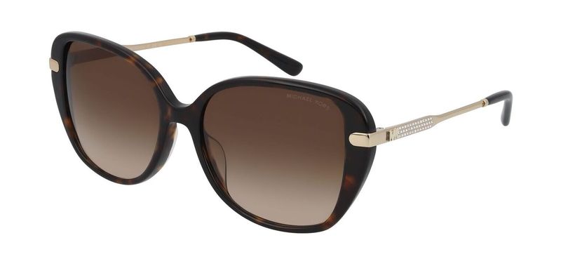 Lunettes de soleil Michael Kors Carré 0MK2185BU Ecaille pour Femme