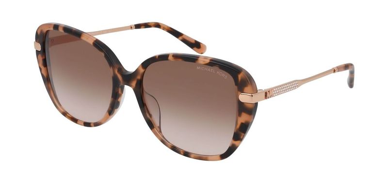 Lunettes de soleil Michael Kors Carré 0MK2185BU Rose pour Femme