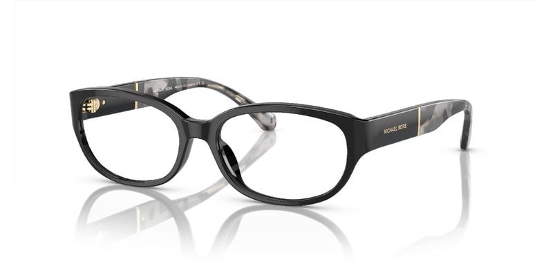 Michael Kors Oval Brillen 0MK4113 Schwarz für Dame