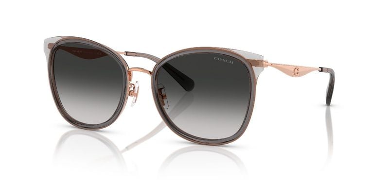 Coach Quadratisch Sonnenbrillen 0HC7170 Rosa für Damen