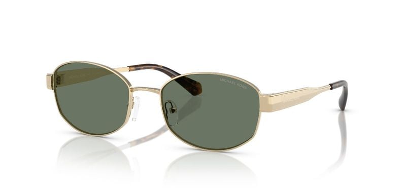 Michael Kors Oval Sunglasses 0MK1161 Gold for Woman