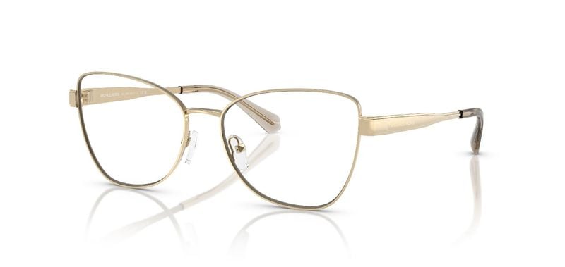 Lunettes de vue Michael Kors Papillon 0MK3085 Doré pour Femme