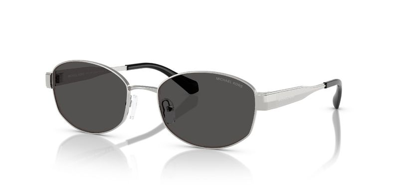 Michael Kors Oval Sunglasses 0MK1161 Silver for Woman