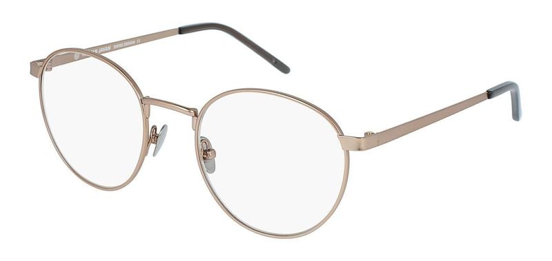 Lunettes de vue Nirvan Javan Ronde NJE25 Rose pour Homme-Femme