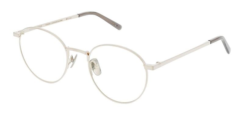 Nirvan Javan Rund Brillen TOKYO 05 Gold für Damen/Herren