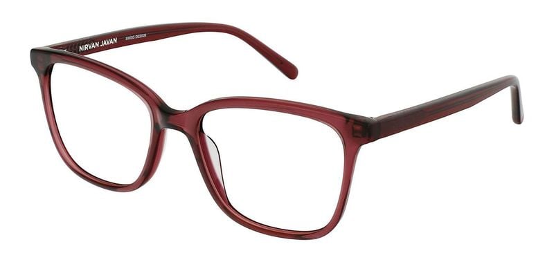 Nirvan Javan Schmetterling Brillen PARIS 04 Rot für Damen