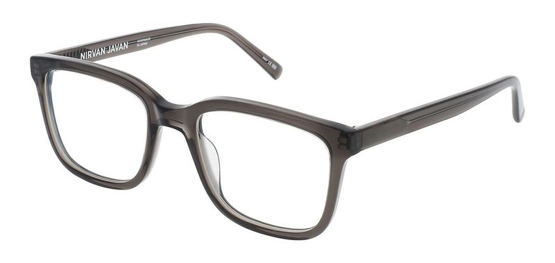 Nirvan Javan Rectangle Eyeglasses LONDON 07 Grey for Man