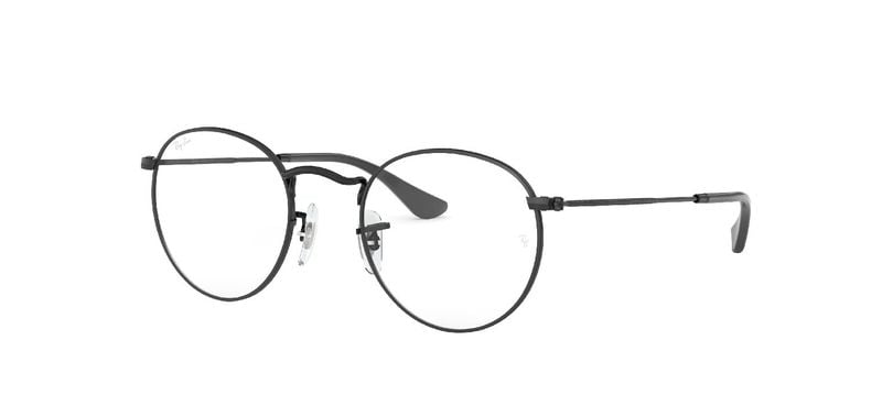 Ray-Ban Rund Brillen 0RX3447V Schwarz für Damen/Herren