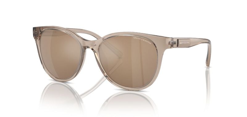 Lunettes de soleil Armani Exchange Papillon 0AX4144SU Marron pour Femme